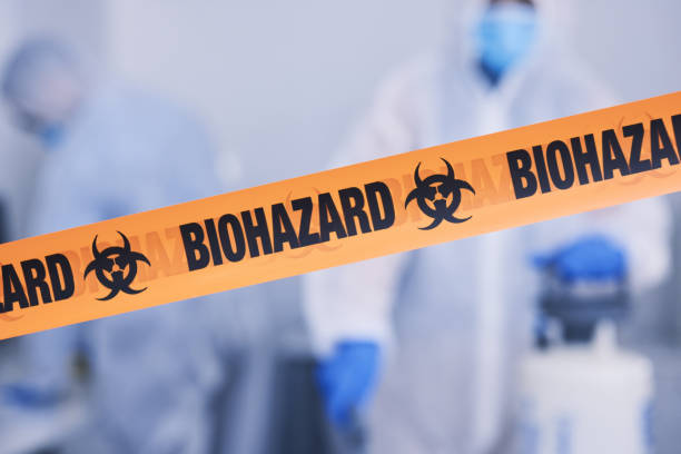 Professional Blood Cleanup technician working in Eagle, ID